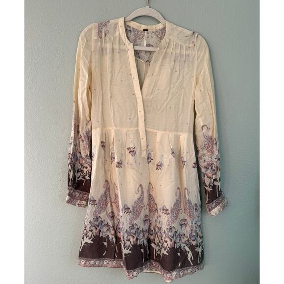 Free People Sierra Valley Printed Voile Dress - Picture 2 of 7